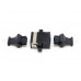AD-FF-MPO-16F MPO-MPO-16芯耦合器 16芯MPO公母頭對接轉接器 光纖耦合器MPO-MPO單模MPO轉MPO快速連接器 光纖適配器延長器